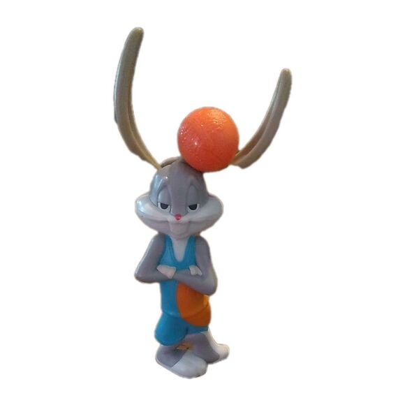 McDonald's Looney Tunes Space Jam Bugs Bunny Basketball Happy Meal Toy 2020 - Picture 1 of 4